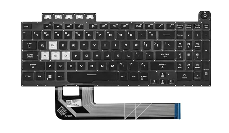 KEY ASUS FX506 ZIN LED 7 MÀU- BH 06 THÁNG