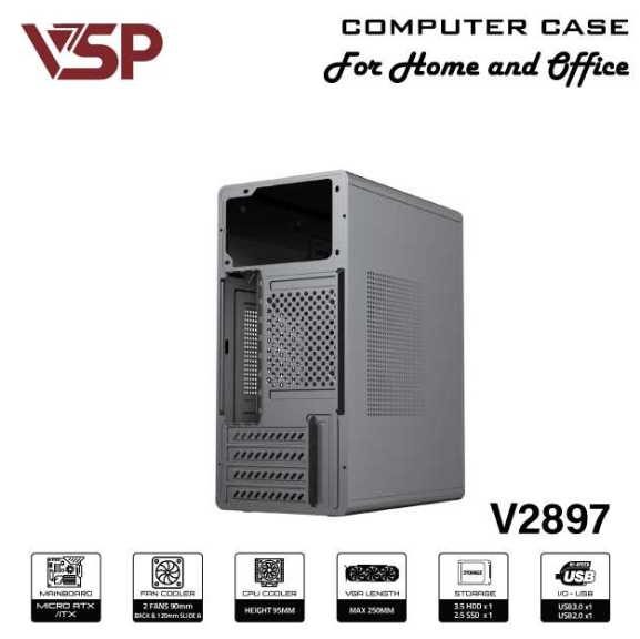 Vỏ Case văn phòng VSP V2897 (Black)
