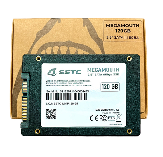 SSD SSTC Megamouth 256GB Tm - Bh 01 tháng