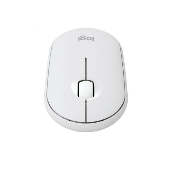 Chuột Không Dây Logitech Pebble M350 Trắng-Bh12th