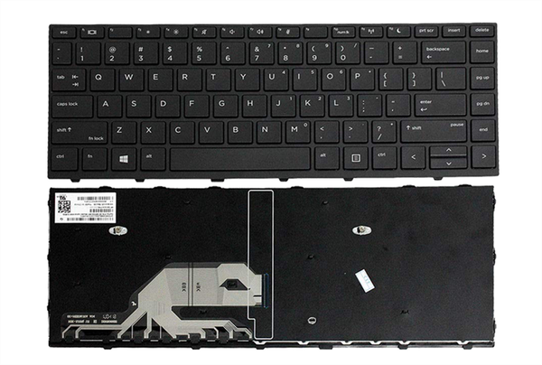 KEY HP 440 G5 ZIN VIỀN ĐEN - BH 06 THÁNG