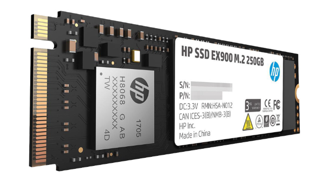 SSD NVME HP EX900 250GB TM
