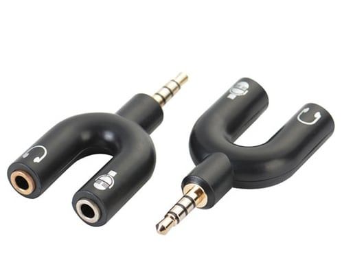 Jack chuyển 3.5 ra micro và tai nghe