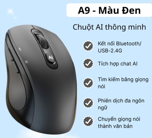 Chuột Thông Minh Đa Năng A9 công nghệ AI chuẩn 4.0