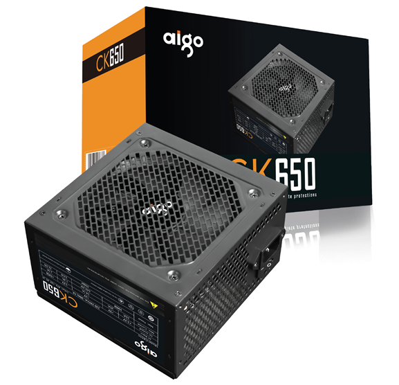 NGUỒN PC AIGO CK650 650W 2ND