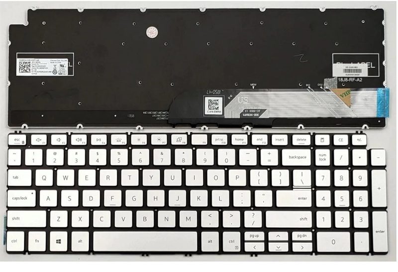 KEY DELL 5584 ZIN LED BẠC - BH 06 THÁNG