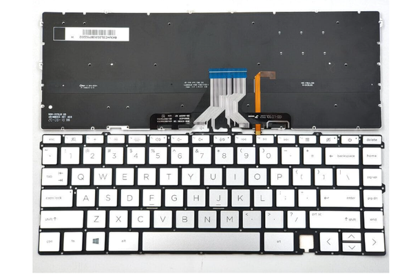KEY HP 13-BA BẠC ZIN LED - BH 06 THÁNG