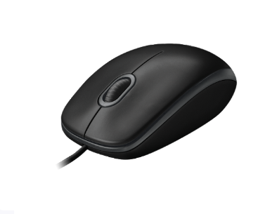 Chuột Có Dây Logitech B100 USB 2ND