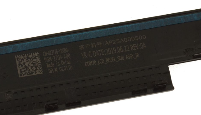 Vỏ B Dell Latitude 5490 Nhựa New