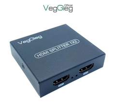 Bộ chia HDMI 1 Ra 2 Veggieg V-HD06 - Bh 12 tháng