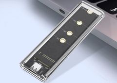 Box M2 Sata NGFF & NVMe ra USB 3.1 TS
