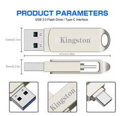 USB Kingston Tốc Độ Cao 2 in1 32Gb