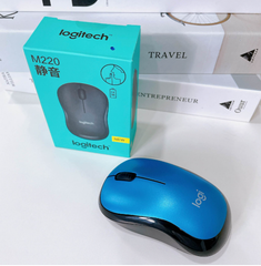 Chuột Không Dây Logitech M220 Blue - Bh 06 tháng