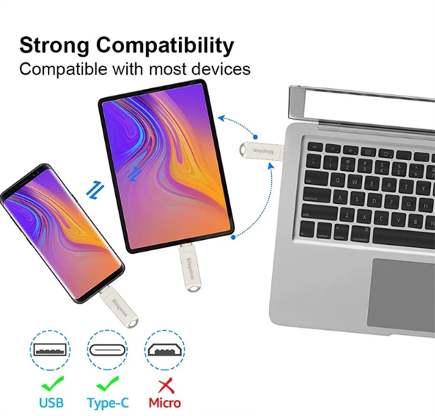 USB Kingston Tốc Độ Cao 2 in1 32Gb