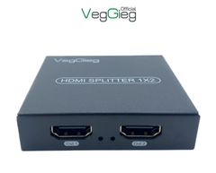 Bộ chia HDMI 1 Ra 2 Veggieg V-HD06 - Bh 12 tháng