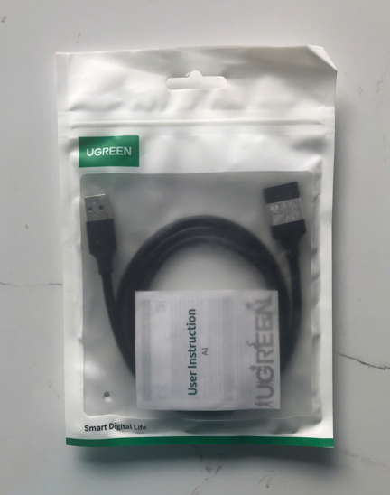 Cable USB Nối Dài 1.5m UGREEN 10315 -Bh12Tháng