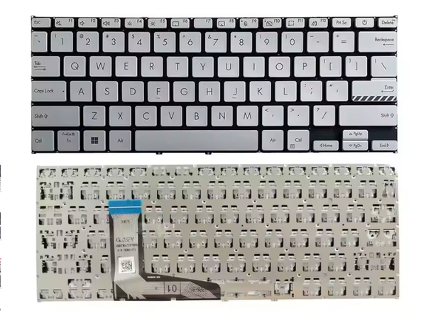 KEY ASUS X1404 BẠC ZIN TM - BH 01 THÁNG