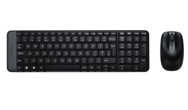Combo Phím Chuột Ko Dây Logitech MK220-Bh 12th