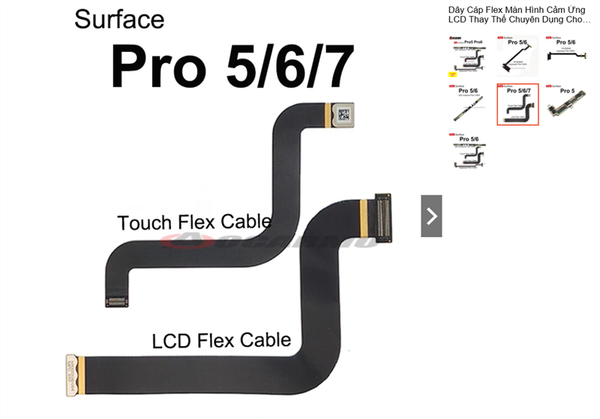Cáp Flex Màn Hình Cảm Ứng LCD Surface Pro 5