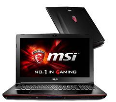 Laptop gaming MSI GE62| Core i7-6700HQ| RAM 16GB| NVME 256GB + 500GB| VGA 2GB NVIDIA GTX 960M| 15.6 inch FHD IPS