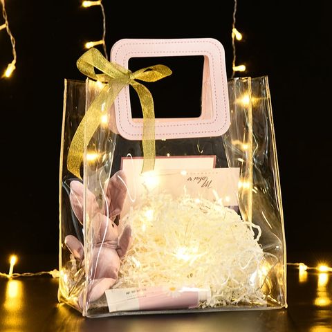  Classy Túi quà tặng, túi quai xách nhựa trong suốt nhiều kích cỡ Q25-0001 