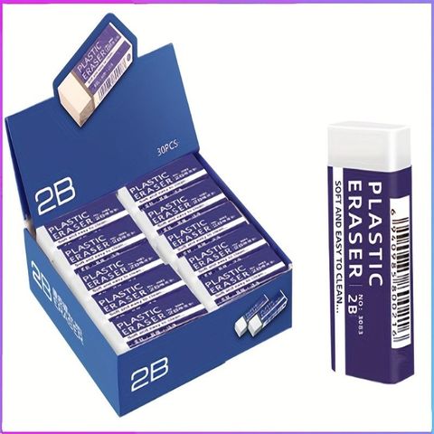  [GIAO HÀNG 7-25 NGÀY] 200 CỤC Gôm tẩy hình chữ nhật giúp tẩy sạch vết bút chì, không gây rách giấy PK1199 