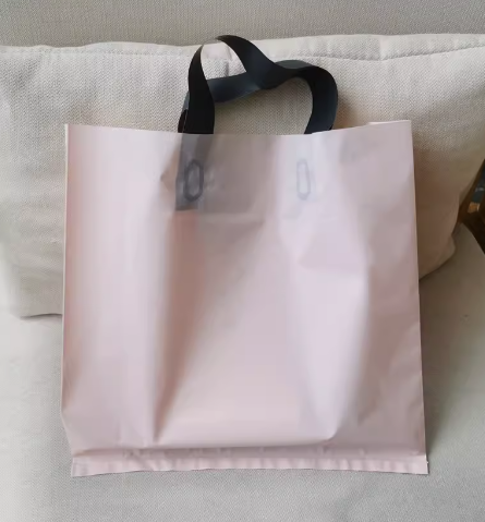  COMBO 10 Túi tote hồng hạc bằng nhựa nhiều size không ra màu T26-082 