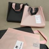  COMBO 10 Túi tote hồng hạc bằng nhựa nhiều size không ra màu T26-082 