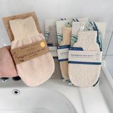  Combo 2 Găng tay tắm tẩy tế bào chết họa tiết ngẫu nhiên (2 chiếc)  - D26-039 
