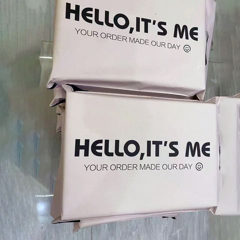  [GIAO HÀNG 7-25 NGÀY] Classy Cuộn 100 Túi niêm phong dán miệng có quai xách đóng gói thư, đóng gói hàng vận chuyển bì nilon - bao ngoài bì thư bảo quản tài liệu T1866 