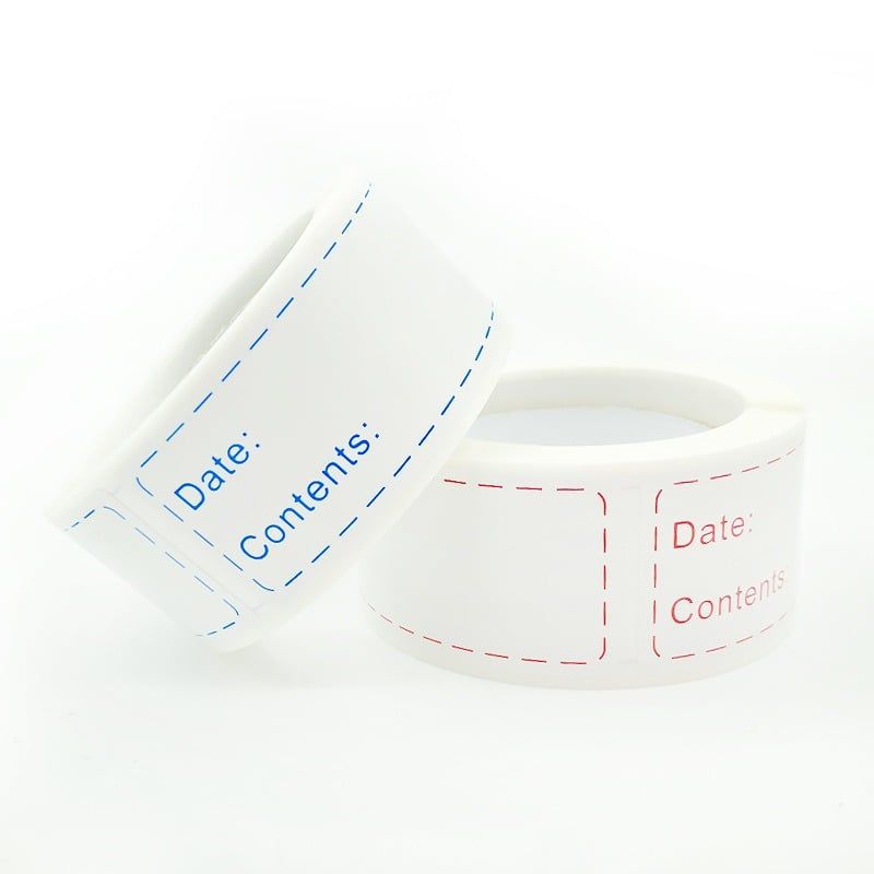  [GIAO HÀNG 7-24 NGÀY] COMBO 50 miếng Nhãn dán hộp sticker Kích thước 2.5 X 7.5 CM giấy C bóng họa tiết vintage dùng để trang trí, niêm phong Q1703 