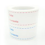  [GIAO HÀNG 7-24 NGÀY] COMBO 50 miếng Nhãn dán hộp sticker Kích thước 2.5 X 7.5 CM giấy C bóng họa tiết vintage dùng để trang trí, niêm phong Q1703 