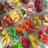  [ORDER] Đập hộp 100 túi mù được cho vào hộp hình thỏi son Lipstick và Cupcake 