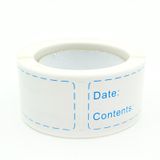  [GIAO HÀNG 7-24 NGÀY] COMBO 50 miếng Nhãn dán hộp sticker Kích thước 2.5 X 7.5 CM giấy C bóng họa tiết vintage dùng để trang trí, niêm phong Q1703 