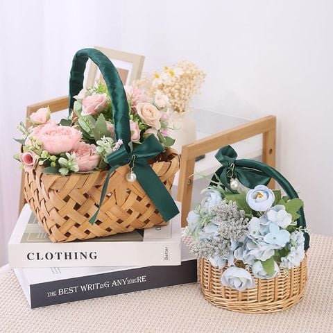  Túi Xách Đan Mây - Làn mây nhiều kiểu sang chảnh phối với áo dài, chụp hình, đi biển T201 