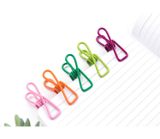  COMBO 100 Kẹp quần áo thép không gỉ đa năng nhiều màu kích thước 5.5CM PK1296 [ORDER] 