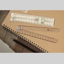  20 Thước kẻ gập đôi 30CM trong suốt hình lăng trụ tam giác độc đáo PK1412 [ORDER] 