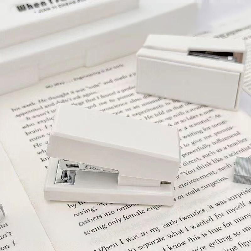  [GIAO HÀNG 7-25 NGÀY]  20 BỘ Ghim bấm giấy dập ghim xinh xắn, đi kèm bấm giấy văn phòng phẩm tiện lợi PK1694 