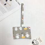  [GIAO HÀNG 7-25 NGÀY]  COMBO 20 Cup Holder vải bọc ly cốc vải canvas đựng ly giữ nhiệt, bình nước có quai xách nhiều họa tiết ngộ nghĩnh PK1324 