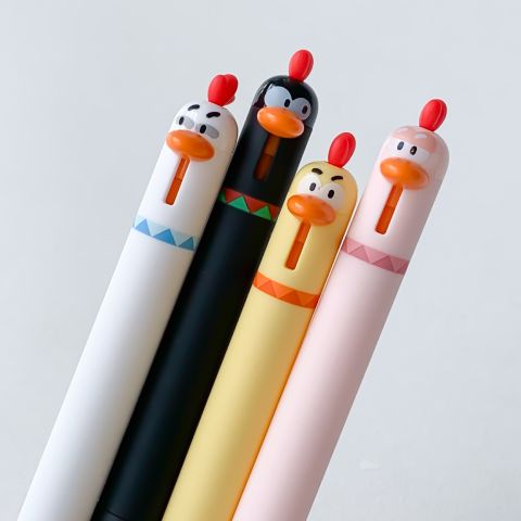  [ORDER] COMBO 12 Bút gel màu trơn 0.5mm, tone pastel nổi bật, thích hợp cho sinh viên/nhân viên văn phòng  PK250006 