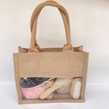  Set Quà tặng Bộ đồ tắm bảy món bóng tắm khăn tắm bàn chải tắm mài chân vải lanh túi quà tặng spa theo set 