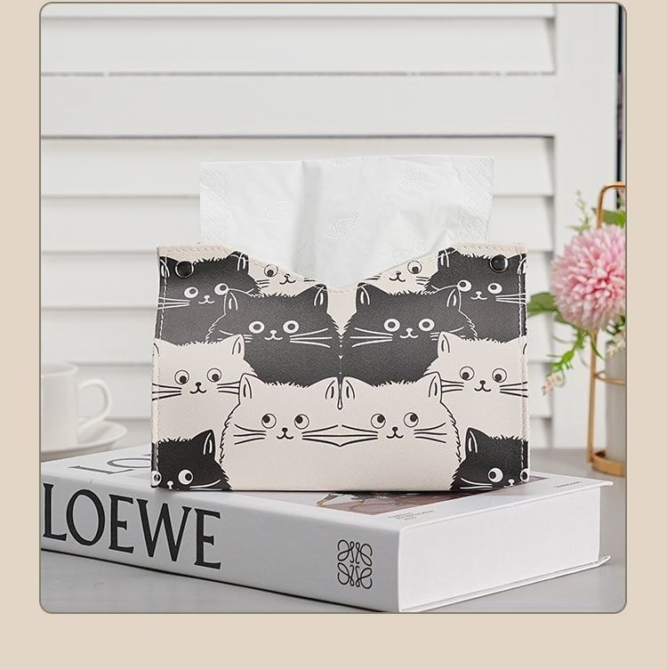  COMBO 20 Hộp đựng khăn giấy bằng da PU chống thấm nước PK1511 [GIAO HÀNG 7-25 NGÀY] 