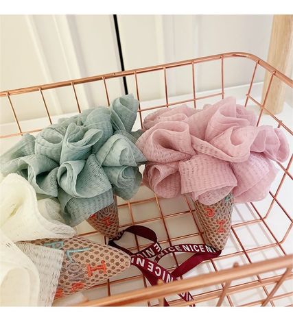  [GIAO HÀNG 7-25 NGÀY] COMBO 20 Bông tắm tạo bọt nhà tắm 2 màu kích thước lớn phù hợp vệ sinh cơ thể hàng ngày PK1717 