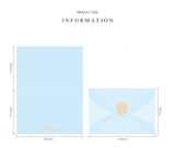  [GIAO HÀNG 7-25 NGÀY] 50 Phong bì kèm nhãn dán Niêm Phong 16*11.7cm màu hồng dùng đựng thiệp chúc mừng, Thiệp Mời Đám Cưới Đính Hôn Lãng Mạn Q1741 