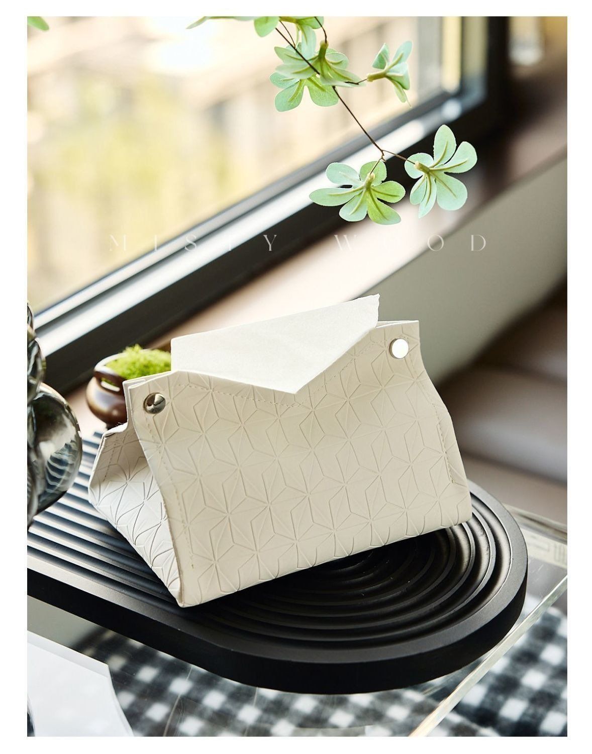  COMBO 20 Hộp đựng khăn giấy bằng da PU chống thấm nước PK1511 [GIAO HÀNG 7-25 NGÀY] 