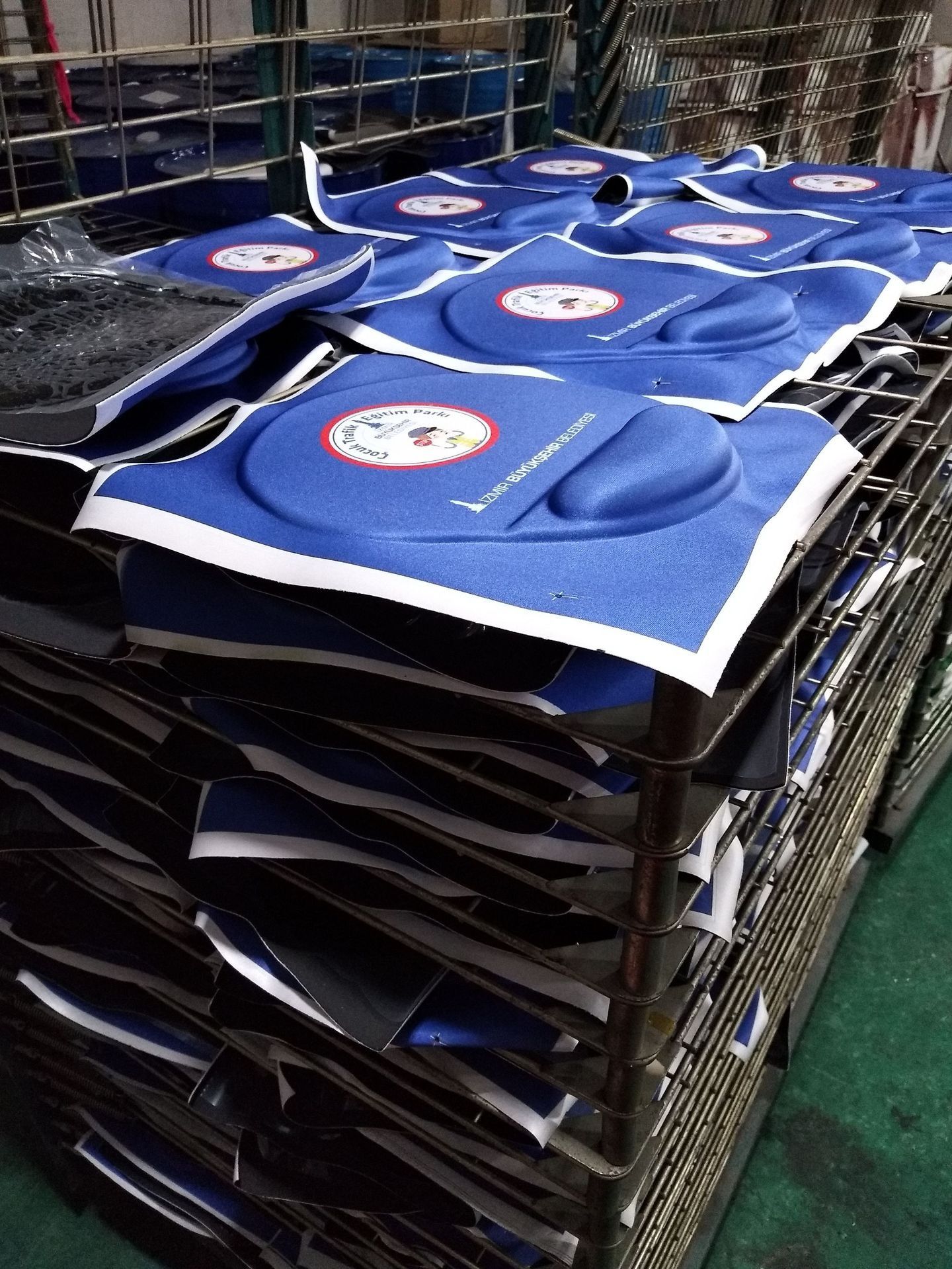  5 Miếng lót chuột, mouse pad nhỏ dùng trong văn phòng, có phần đệm tay PK1555 