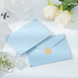  [GIAO HÀNG 7-25 NGÀY] 50 Phong bì kèm nhãn dán Niêm Phong 16*11.7cm màu hồng dùng đựng thiệp chúc mừng, Thiệp Mời Đám Cưới Đính Hôn Lãng Mạn Q1741 