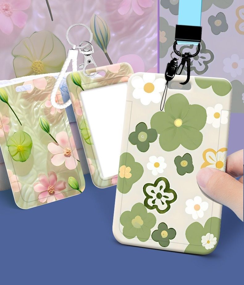  [GIAO HÀNG 7-24 NGÀY] COMBO 20 Thẻ đeo, móc khóa gắn hình 11x7cm, họa tiết hoạt hình đáng yêu, mang theo đi học đi làm tiện lợi PK1195 