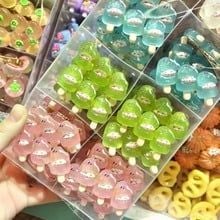  [ORDER] Đập hộp 100 túi mù được cho vào hộp hình thỏi son Lipstick và Cupcake 