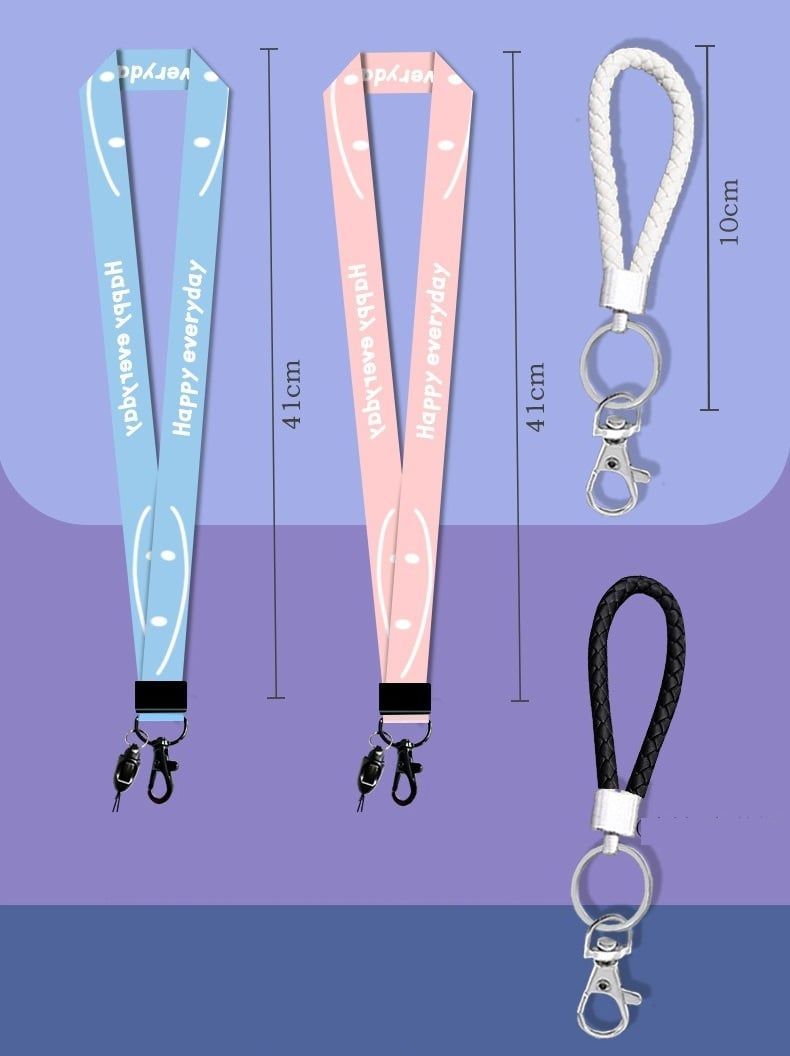  [GIAO HÀNG 7-24 NGÀY] COMBO 20 Thẻ đeo, móc khóa gắn hình 11x7cm, họa tiết hoạt hình đáng yêu, mang theo đi học đi làm tiện lợi PK1195 